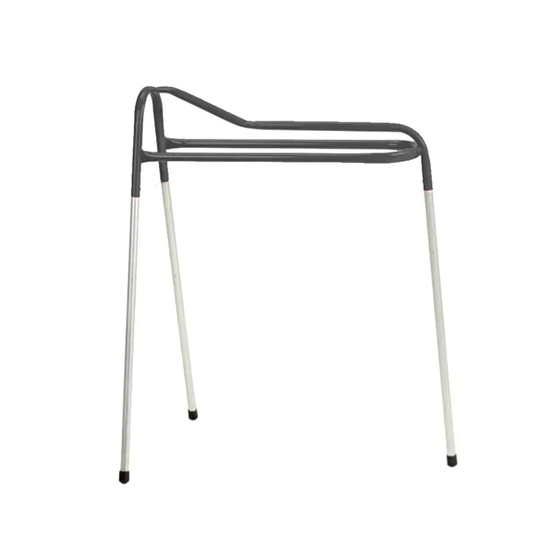 Stubbs Tall Three Leg Pack-Up Saddle Horse In Black