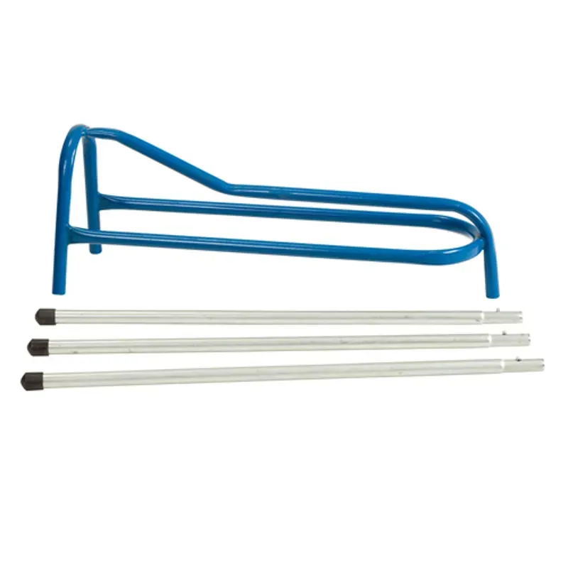 Stubbs Tall Three Leg Pack-Up Saddle Horse In Blue