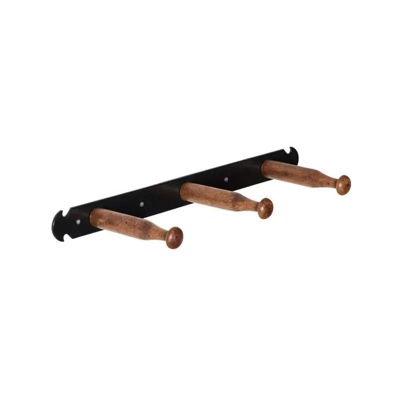 Stubbs Retro Saddle Pegs in Brown