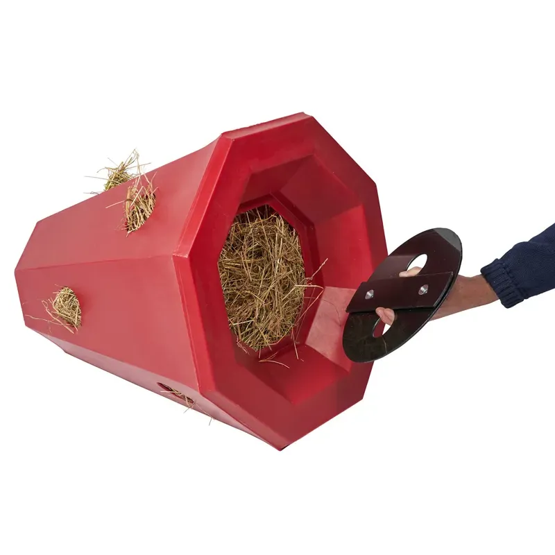 Stubbs Lidded Hay Roller in Red