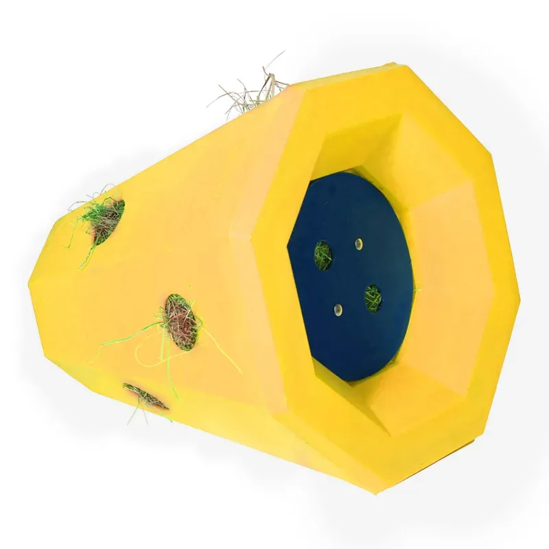 Stubbs Lidded Hay Roller in Yellow