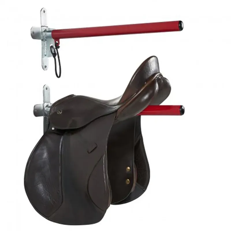 Stubbs Telescopic Saddle Rack in Red