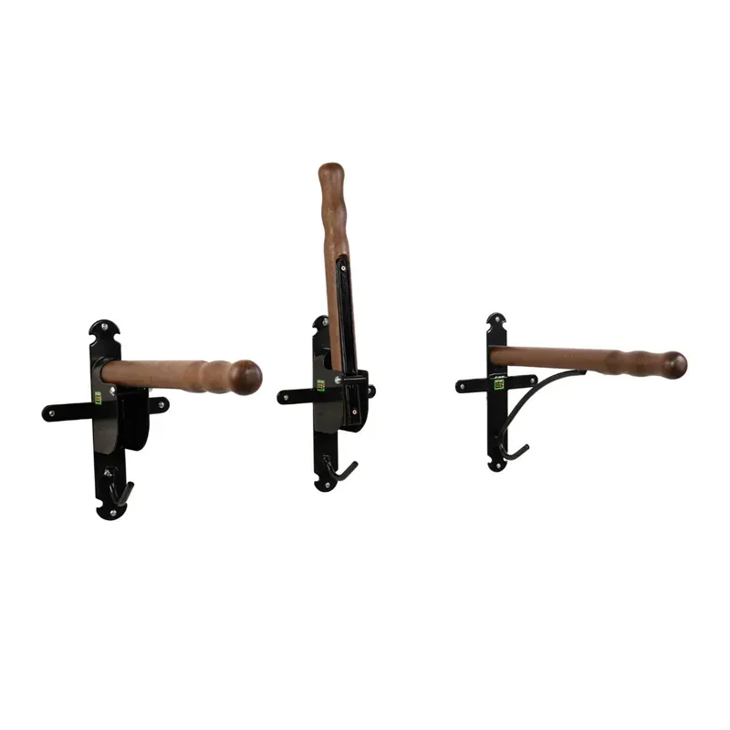 Stubbs S1877 Retro Folding Saddle Rack in Brown