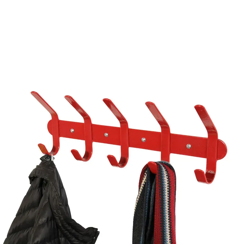 Stubbs S955 Multi Coat Hooks in Red