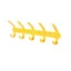 Stubbs S955 Multi Coat Hooks in Yellow