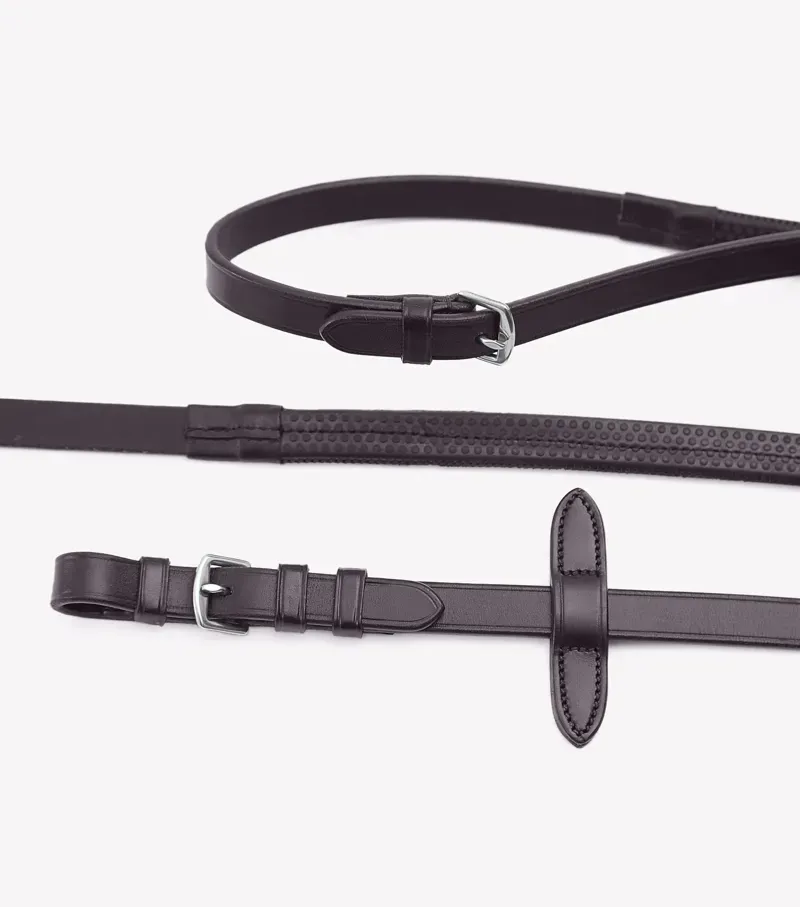 Stefano Rubber Reins / Brown f (54)-4