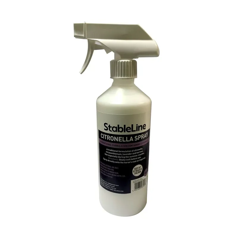StableLine 500ml Citronella Spray in White