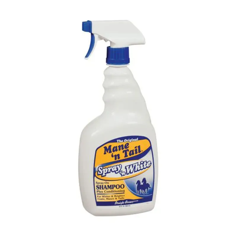 Straight Arrow 946ml Mane 'n Tail Spray 'n White
