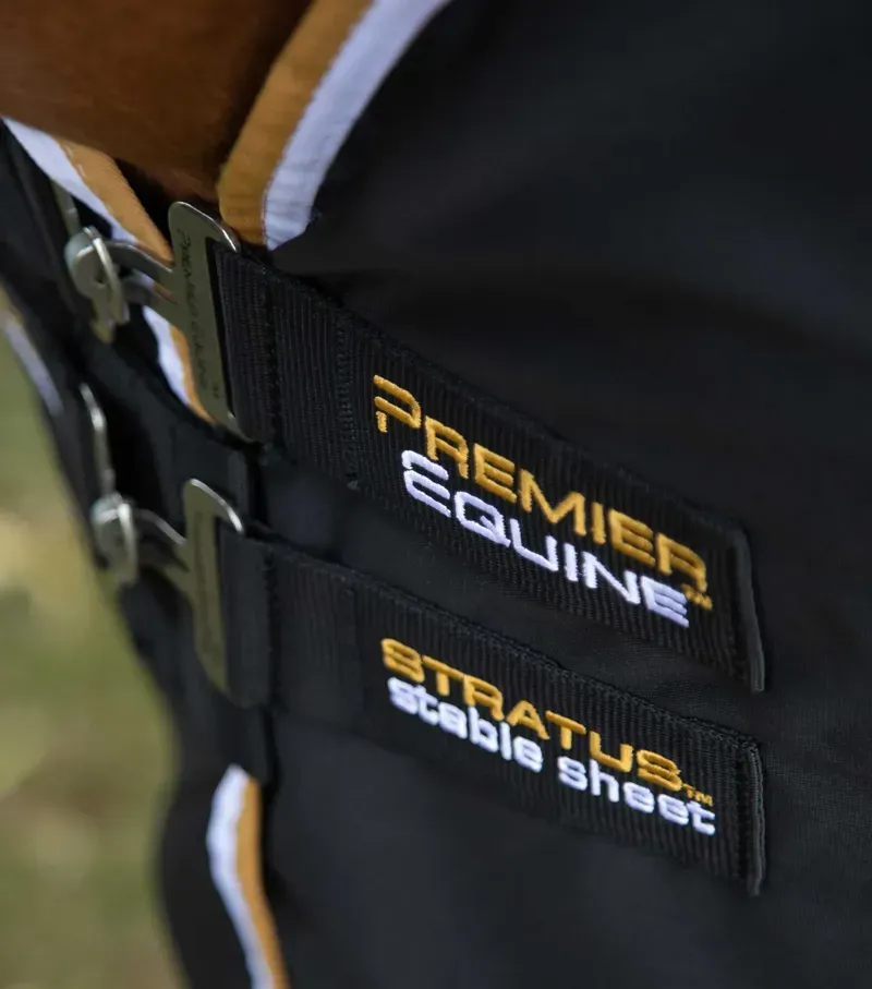 Stratus Horse Stable Sheet / Black-2