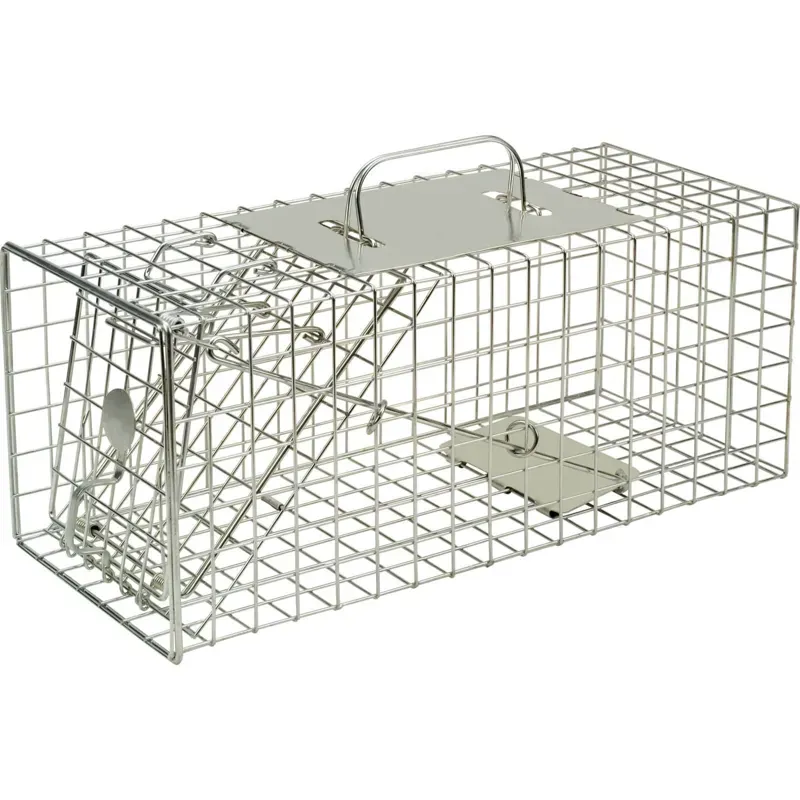 STV International Squirrel Cage Trap in Silver