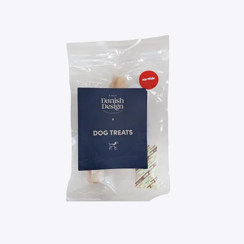 Danish Design No-Hide Chicken Treats Roll Small 90g x 2 Pieces in Blue