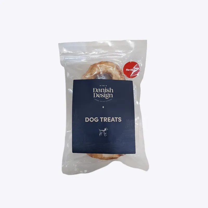 Danish Design No-Hide Donut Chicken Treats 200g 4 Pack in Blue