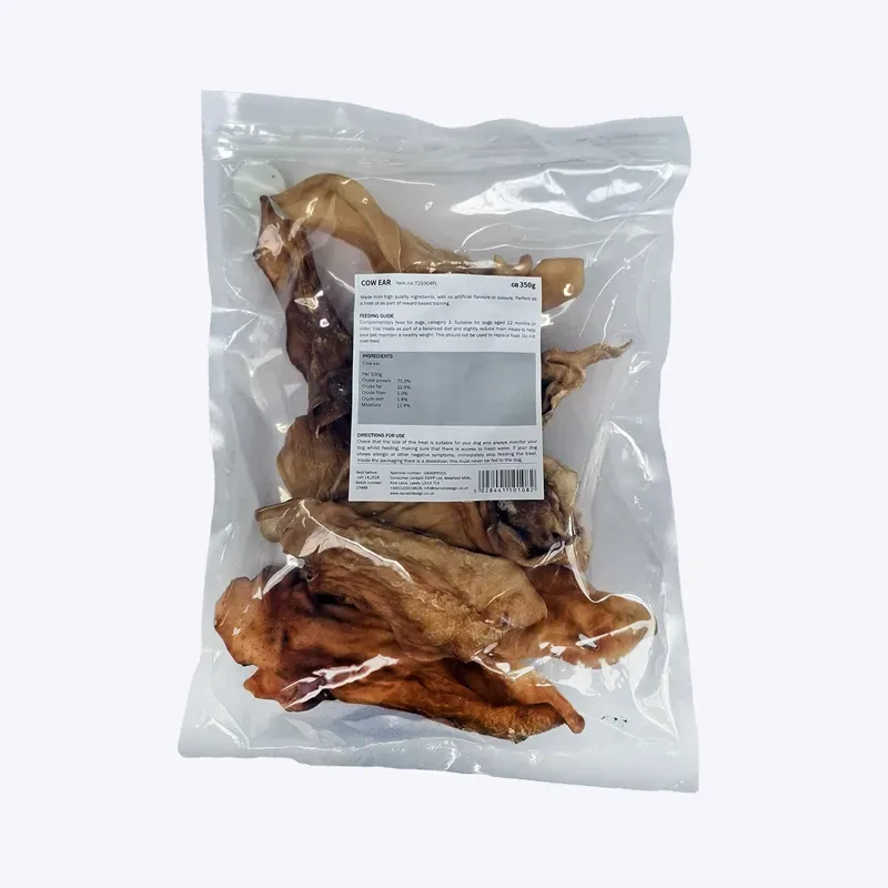 Danish Design Cow Ears Treats 350g in Brown-1
