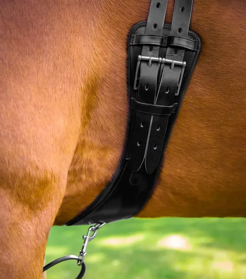Premier Equine Techno Wool Anti-Slip Tail Guard in Black-1