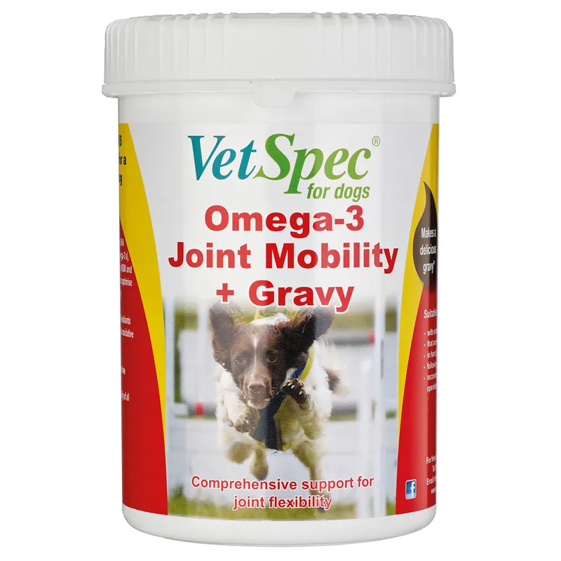 TopSpec VetSpec 500gm Omega-3 Joint Mobility + Gravy Supplement