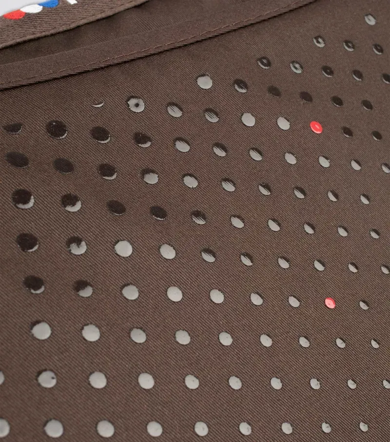 Premier Equine Full Tech Grip Pro Anti-Slip Correction Saddle Pad in Brown-3