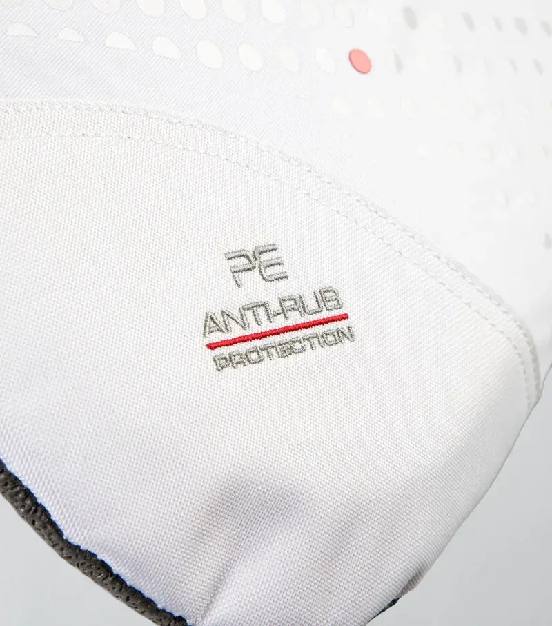 Premier Equine Full Tech Grip Pro Anti-Slip Correction Saddle Pad in White-1