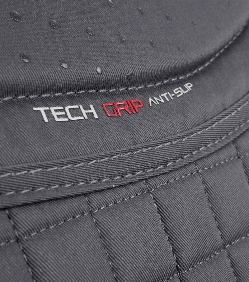 Premier Equine Close Contact Tech Grip Pro Anti-Slip GP/Jump Square in Grey-4