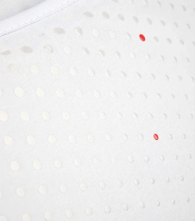 Premier Equine Full Tech Grip Pro Anti-Slip Correction Saddle Pad in White-3