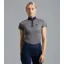 Premier Equine Ladies Amia Technical Short Sleeve Riding Top in Anthracite Grey