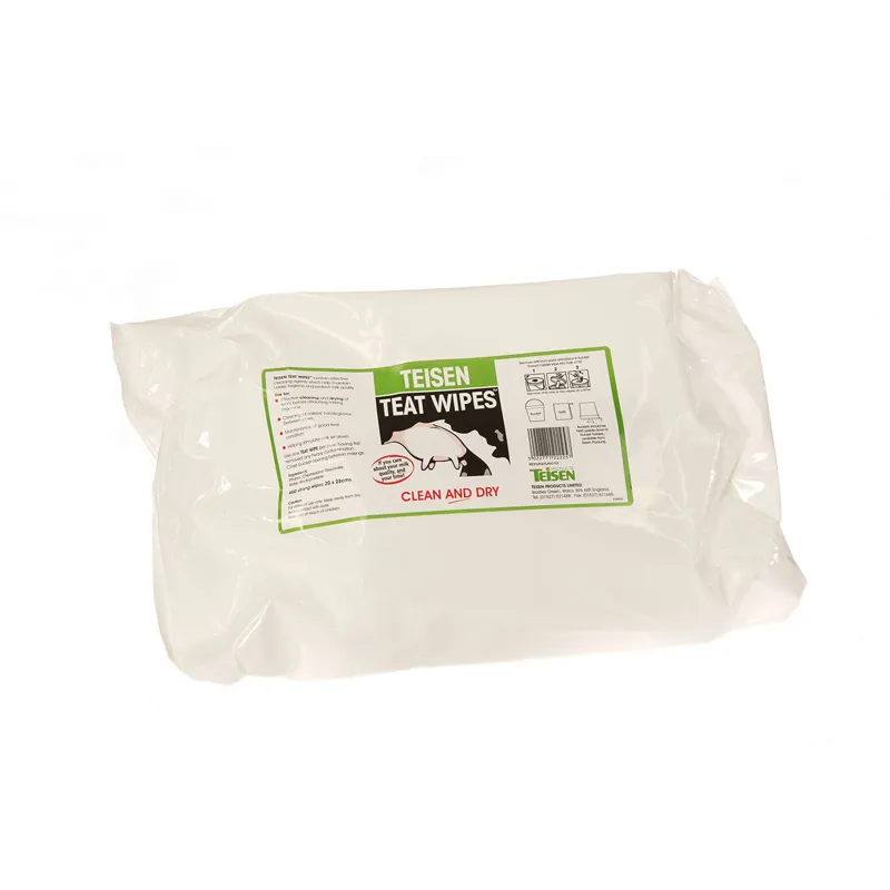 Teisen Products 600 Teat-Wipes Refill in White