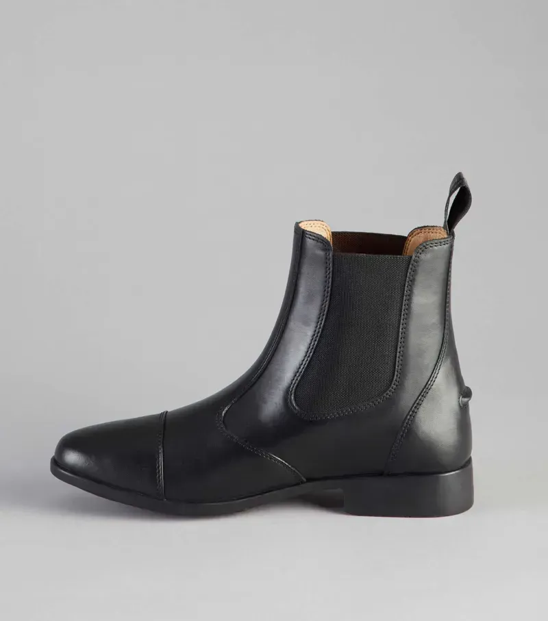 Premier Equine Torlano Leather Chelsea Paddock Boot in Black-2