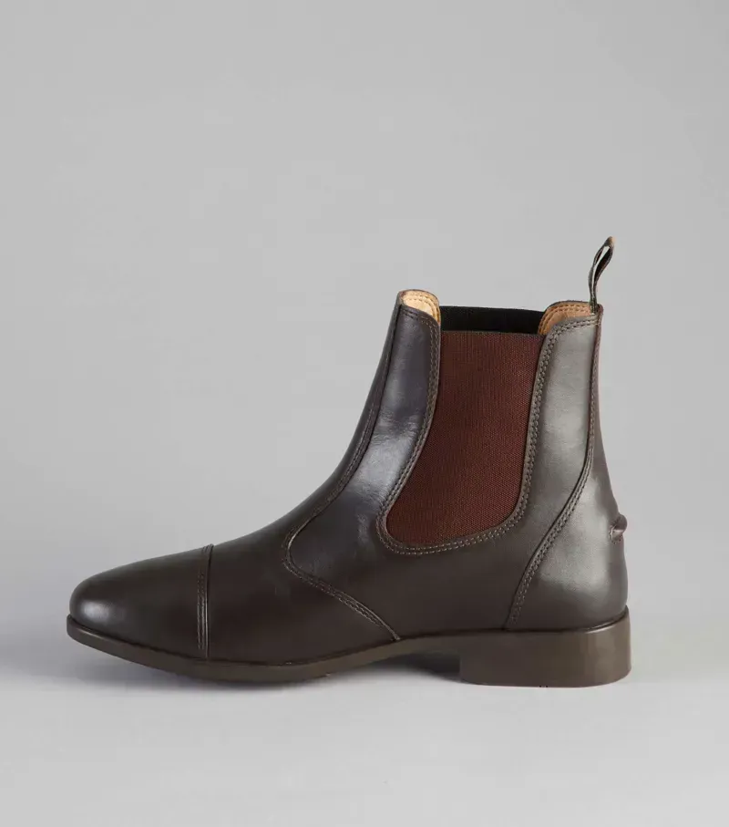 Premier Equine Torlano Leather Chelsea Paddock Boot in Brown-2