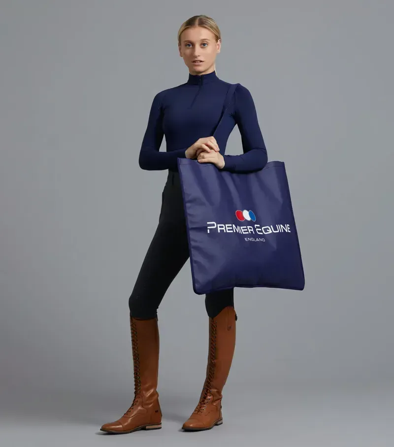 Premier Equine Tote Bag in Navy-3
