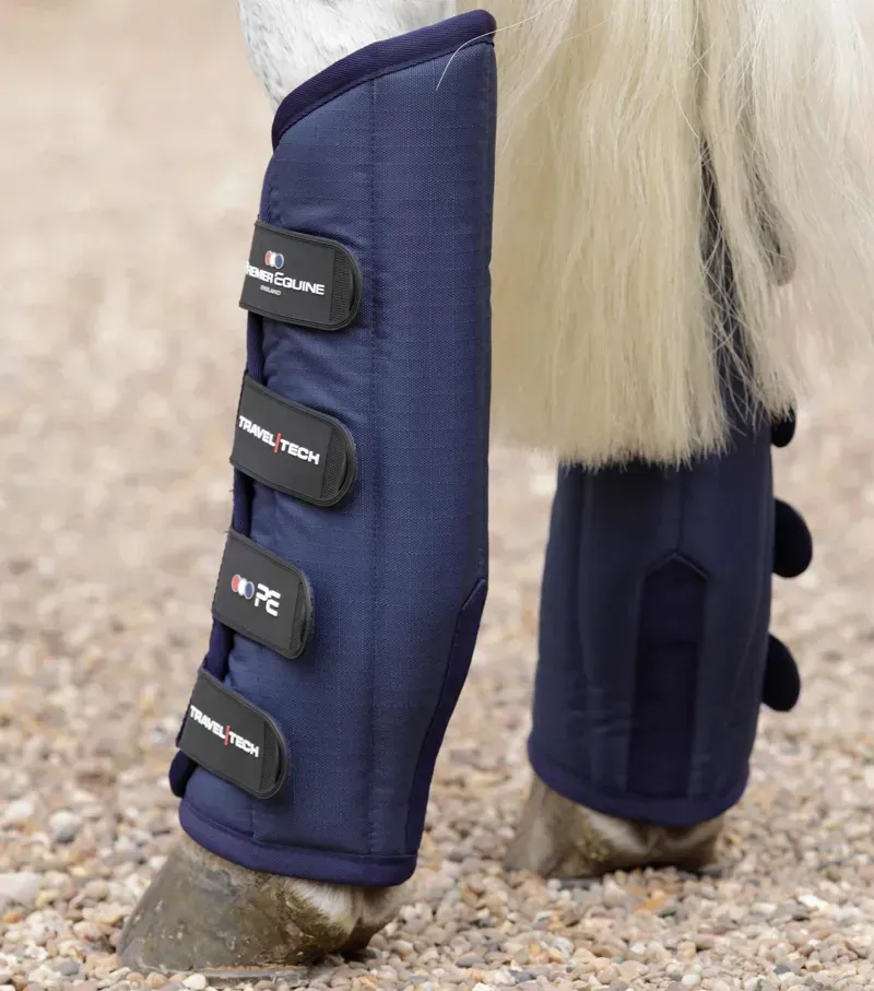 Premier Equine Travel-Tech Travel Boots in Navy-4