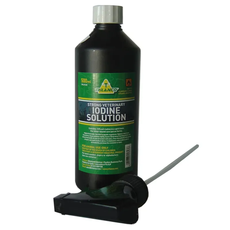 Trilanco 500ml Strong Veterinary Iodine Spray
