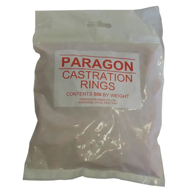 Trilanco Paragon 500 Pack Rubber Castrating Rings