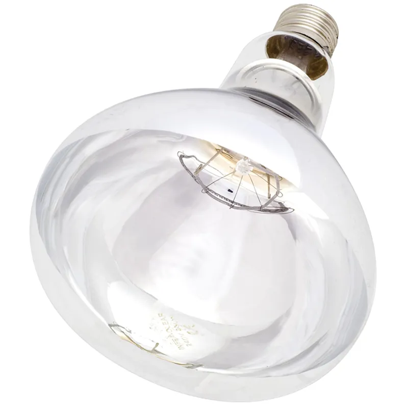 Intelec Hard Glass Infra-Red Bulb - CLEAR 250w