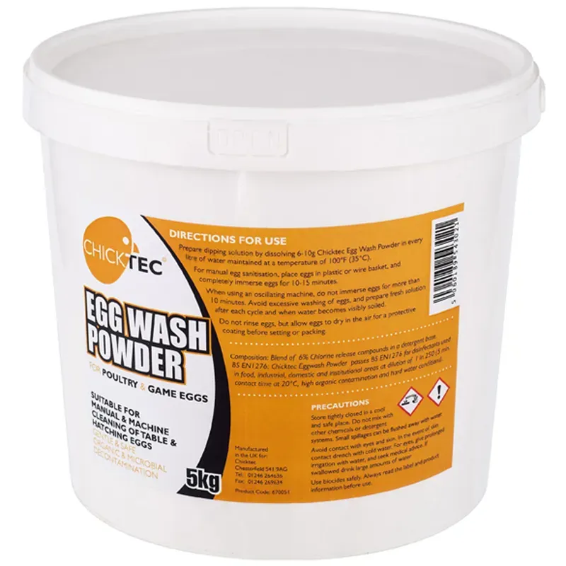 Chicktec Egg Wash Powder - 5 kg