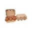 Eton 260 Pack Egg Box Flat Top in Brown