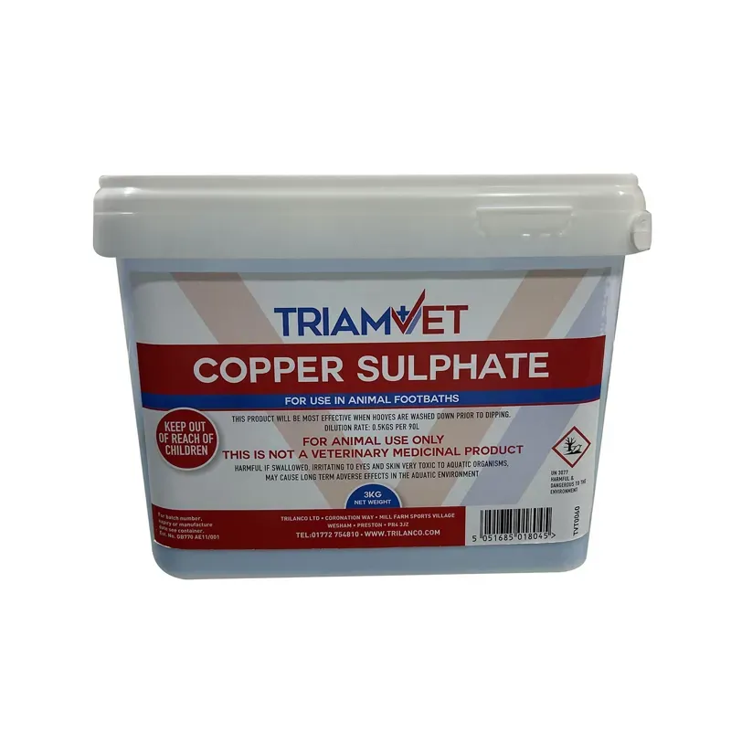 TriamVet 3 kg Copper Sulphate