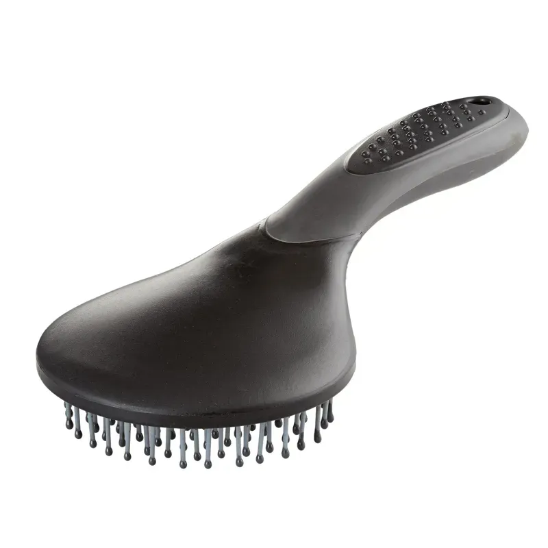 Bitz Two Tone Mane and Tail Brush in Black