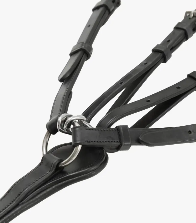 Premier Equine Valbrona Performance Breastplate in Black-4