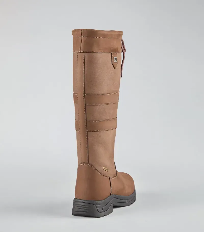 Premier Equine Wide Vallico Waterproof Country Boot in Brown-1