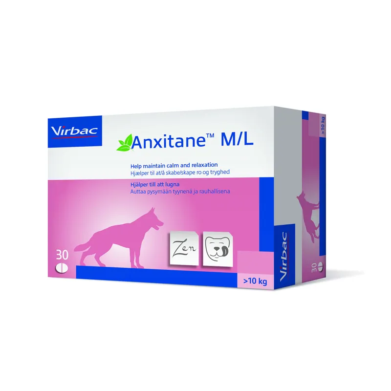 Virbac Anxitane 30 pack For Medium/Large Cats