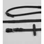 Premier Equine 5/8 Veneto Rubber Grip Reins in Black