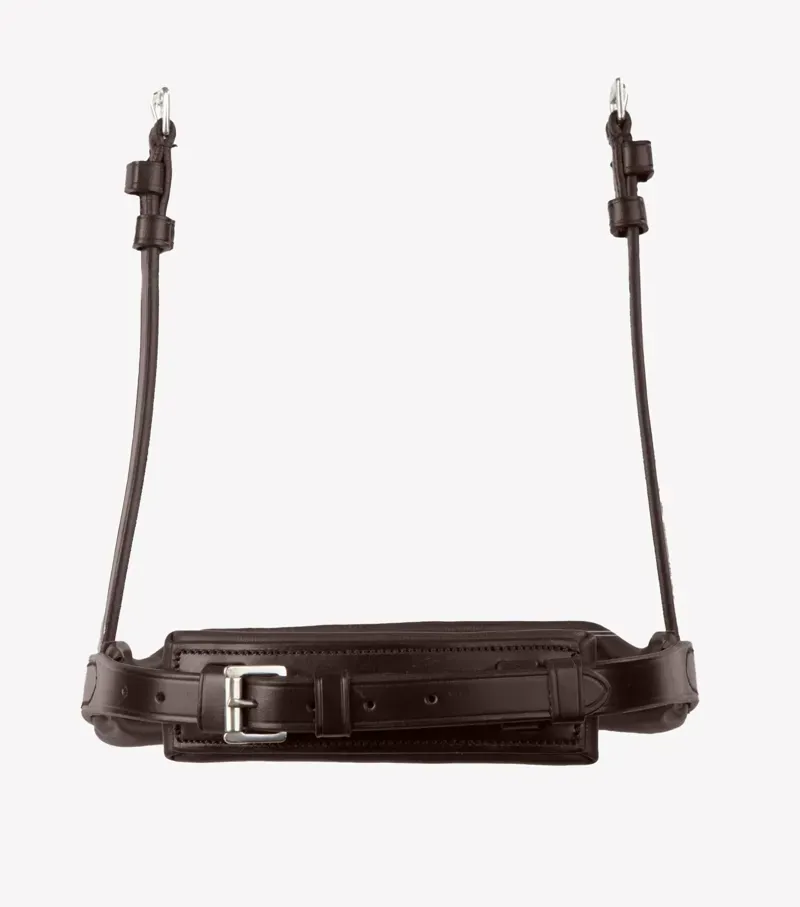 Premier Equine Verdura Anatomic Cavesson Noseband in Brown-3