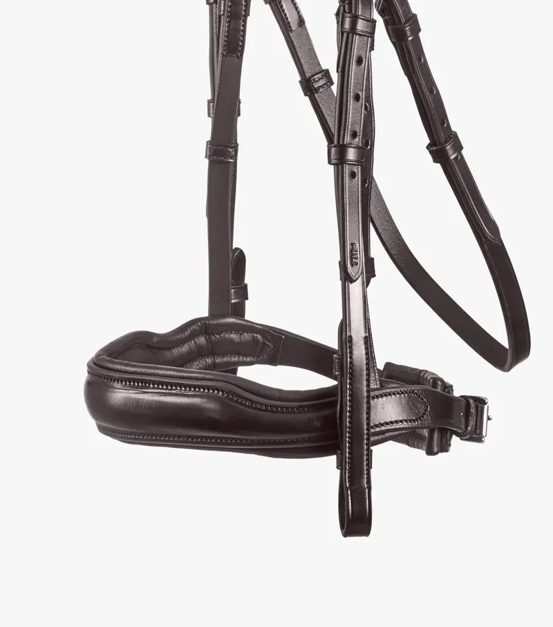 Premier Equine Verdura Anatomic Snaffle Bridle in Brown-4