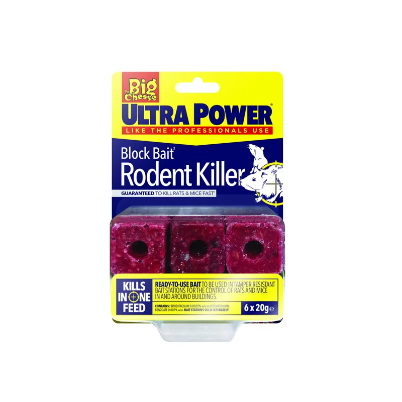 STV International The Big Cheese Rat Killer Station Refills