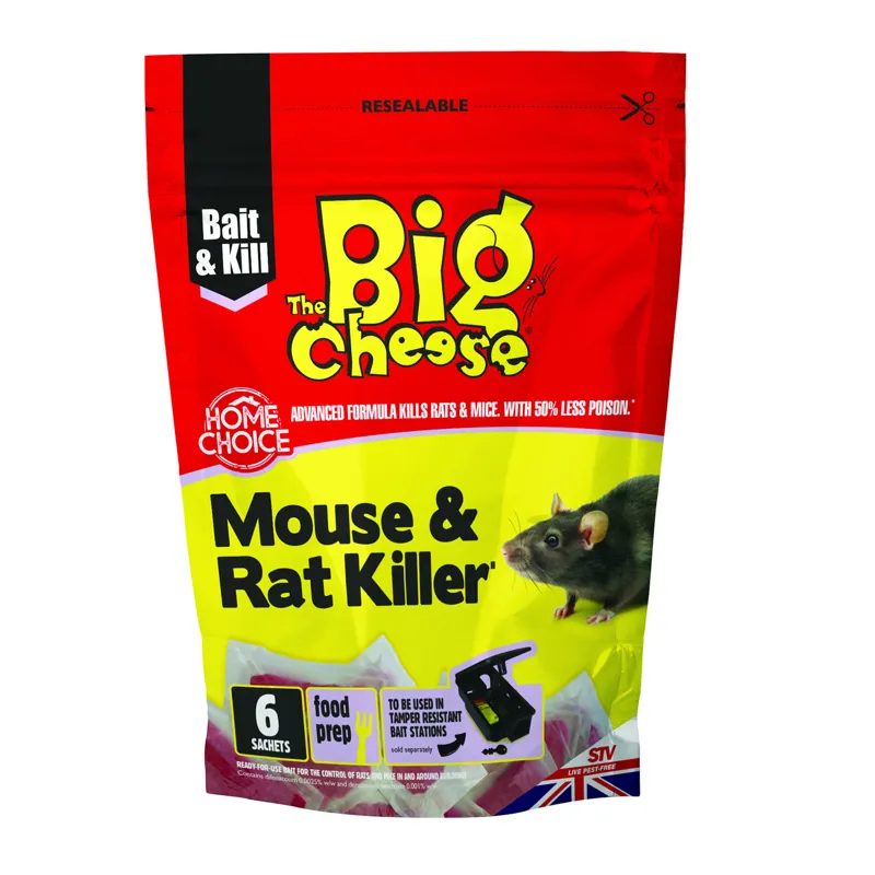 STV International The Big Cheese Mouse and Rat Killer II Pasta Bait