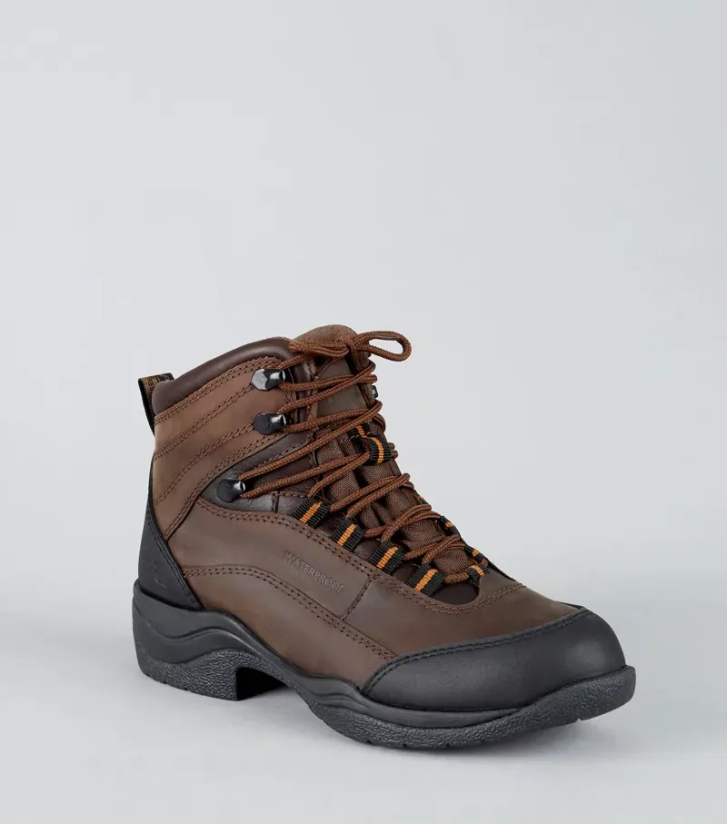Premier Equine Vinci Waterproof Laced Boot in Brown