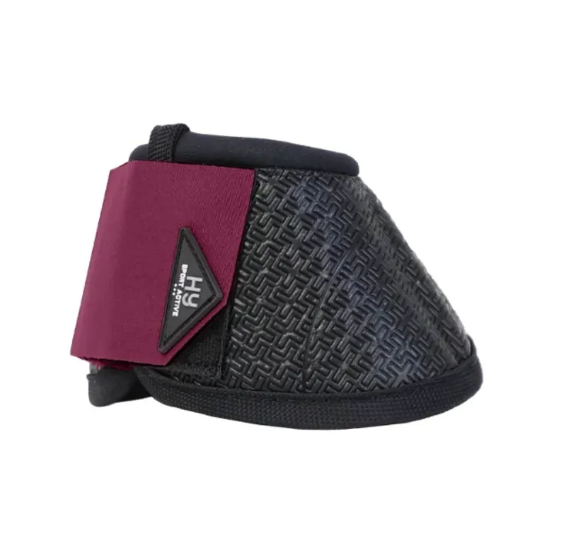 Hy Sport Active Over Reach Boots in Vivid Merlot