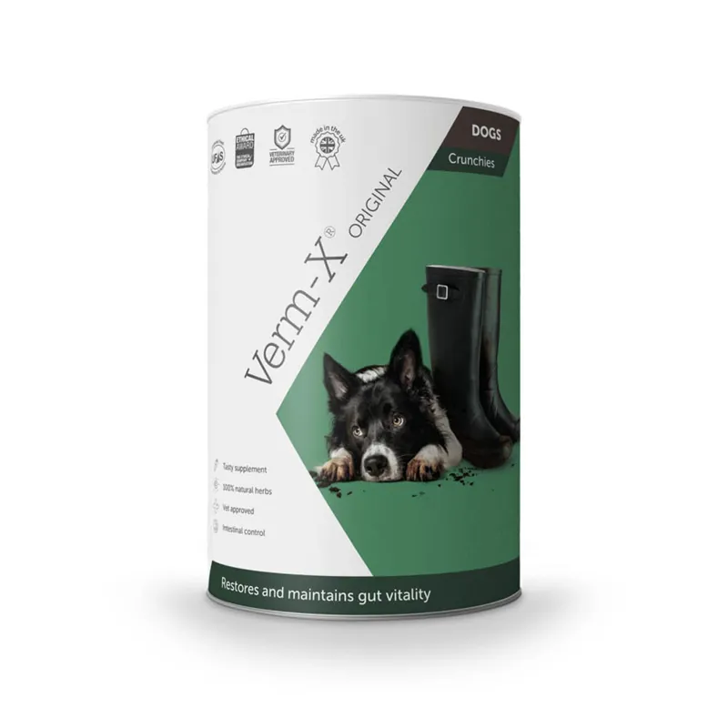 Verm-X 325 gm Herbal Crunchies For Dogs