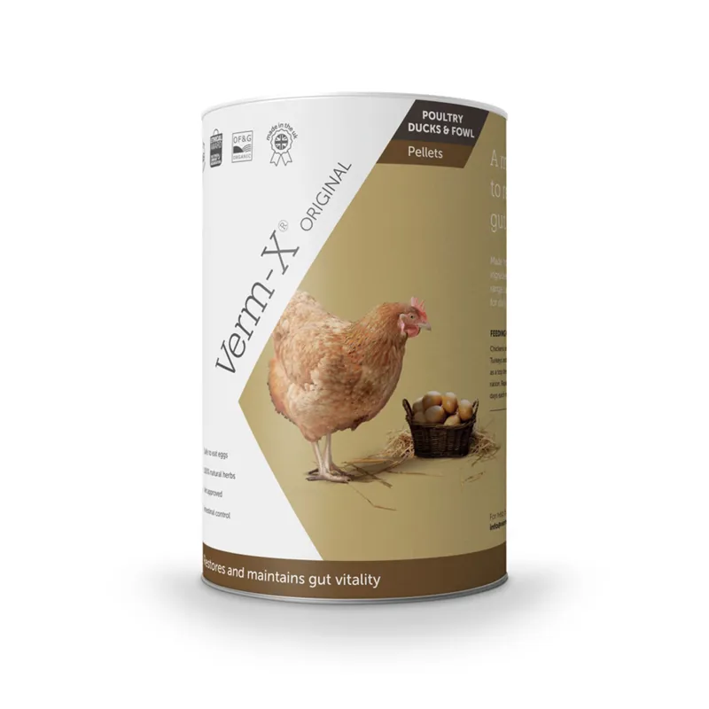 Verm-X 750 gm Herbal Pellets For Poultry
