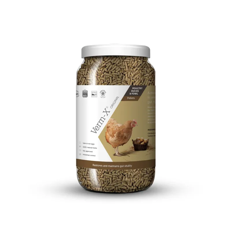 Verm-X 1.5 kg Herbal Pellets For Poultry