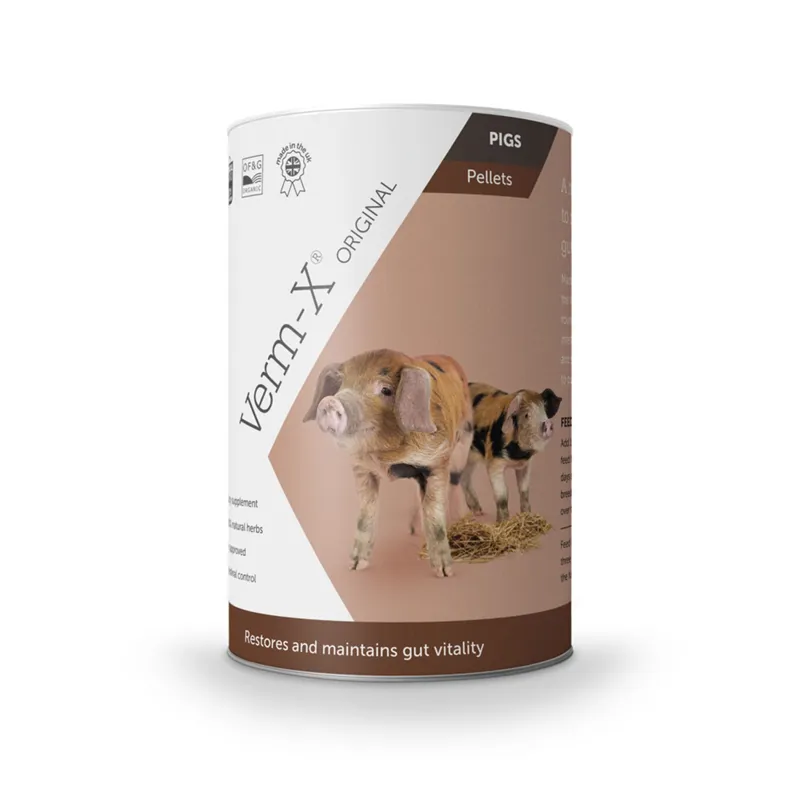 Verm-X 750 gm Herbal Pellets For Pigs